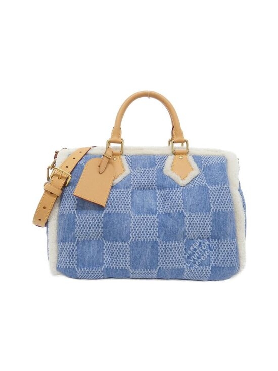 Louis Vuitton Handbags - Louis Vuitton Damier Denim Speedy Bandouliere 40 Boston